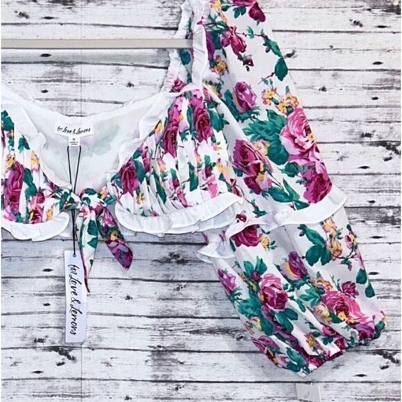 For Love & Lemons Imogen Crop Top - Picture 6 of 11